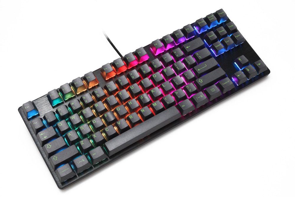 Smart Duck xs87 87 key Mechanical Keyboard kit 80% TKL hot swappable switch lighting effect RGB switch led type c software macro