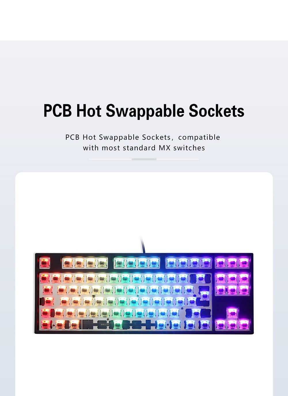 BM80 ISO bm80rgb 80% rgb hot swappable Custom Mechanical Keyboard PCB programmed rgb switch underglow type c qmk VIA BM80 ISO bm80rgb 80% rgb hot swappable Custom Mechanical Keyboard PCB programmed rgb switch underglow type c qmk VIA