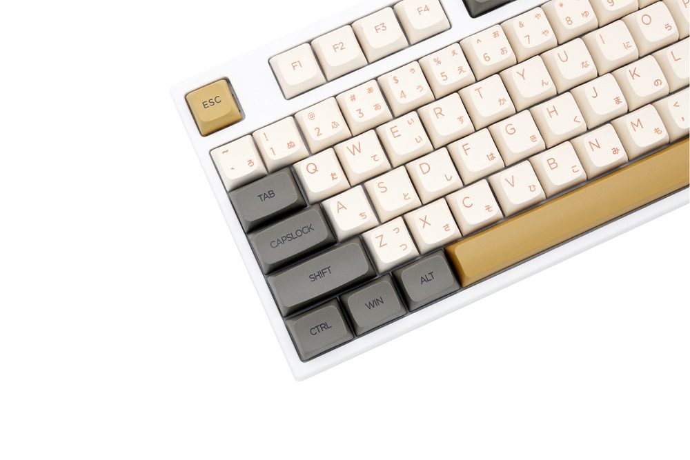 80% MKB87 TKL 87 key dual mode bluetooth White Mechanical Keyboard kit type c hot swappable switch lighting effects RGB switch