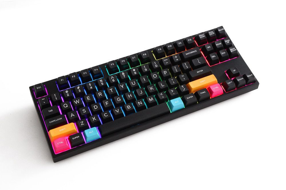 MKB87 87 key dual mode bluetooth Mechanical Keyboard kit 80% TKL hot swappable switch lighting effects RGB switch led type c