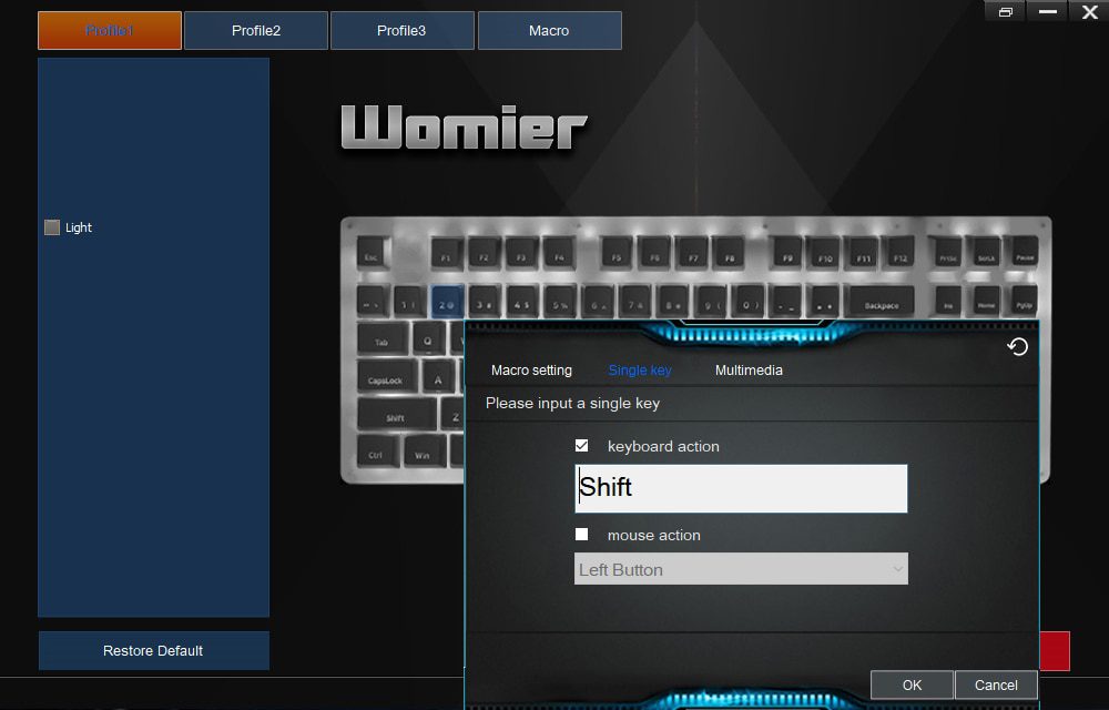 Womier 87 key K87 Mechanical Keyboard kit 80% 87 TKL PCB CASE hot swappable switch support lighting effects with RGB switch led Womier 87 key K87 Mechanical Keyboard kit 80% 87 TKL PCB CASE hot swappable switch support lighting effects with RGB switch led