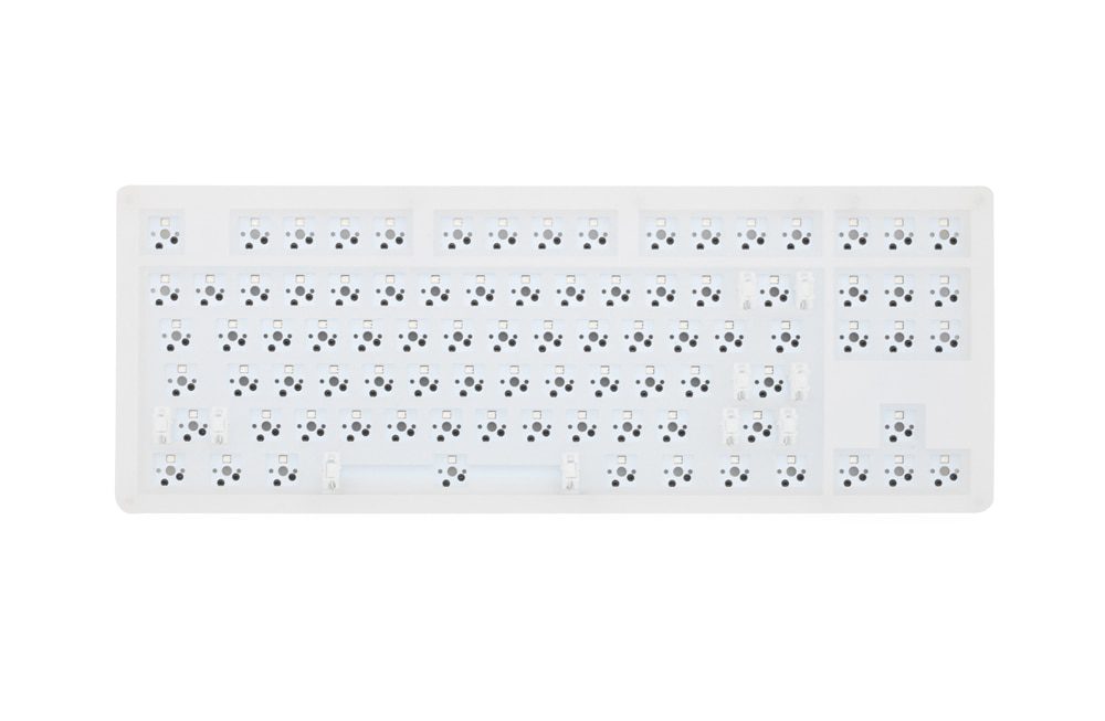 Womier 87 key K87 Mechanical Keyboard kit 80% 87 TKL PCB CASE hot swappable switch support lighting effects with RGB switch led Womier 87 key K87 Mechanical Keyboard kit 80% 87 TKL PCB CASE hot swappable switch support lighting effects with RGB switch led