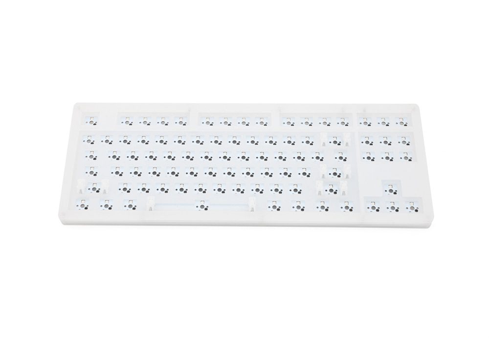 Womier 87 key K87 Mechanical Keyboard kit 80% 87 TKL PCB CASE hot swappable switch support lighting effects with RGB switch led Womier 87 key K87 Mechanical Keyboard kit 80% 87 TKL PCB CASE hot swappable switch support lighting effects with RGB switch led