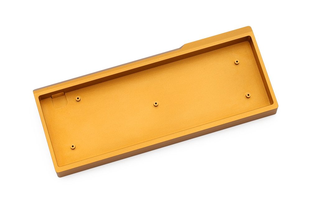 Anodized Aluminium case for bm43a bm43 40% custom keyboard acclive angle black silver grey yellow pink blue high profile Anodized Aluminium case for bm43a bm43 40% custom keyboard acclive angle black silver grey yellow pink blue high profile