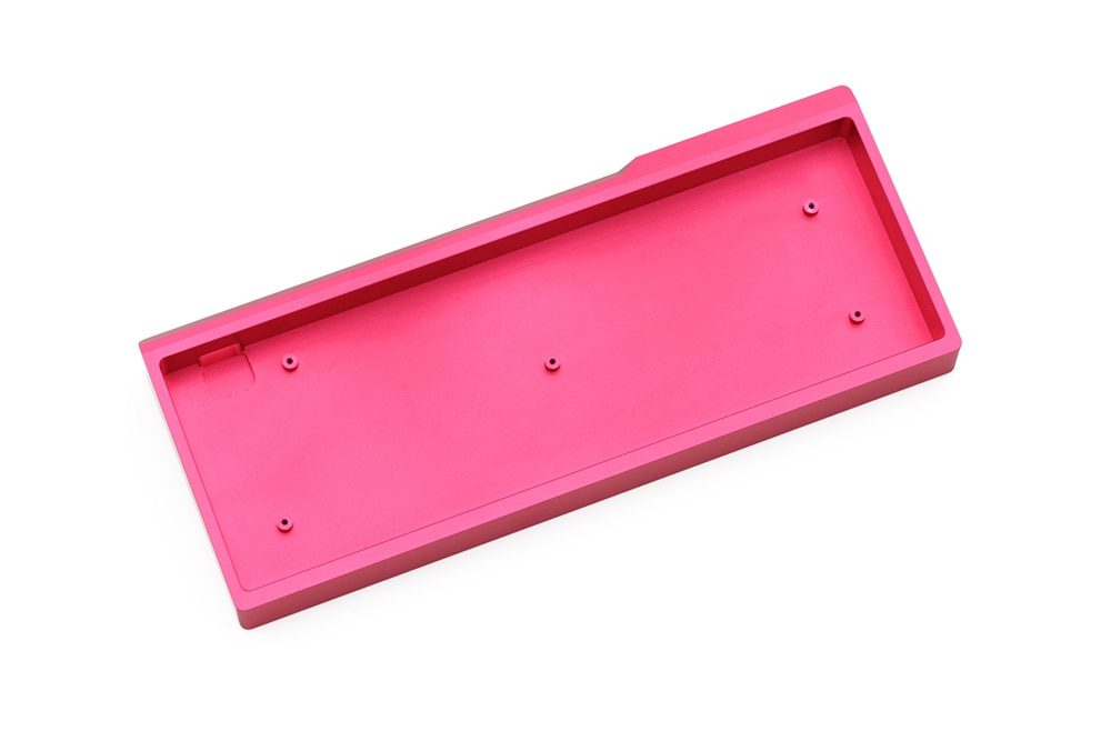 Anodized Aluminium case for bm43a bm43 40% custom keyboard acclive angle black silver grey yellow pink blue high profile Anodized Aluminium case for bm43a bm43 40% custom keyboard acclive angle black silver grey yellow pink blue high profile