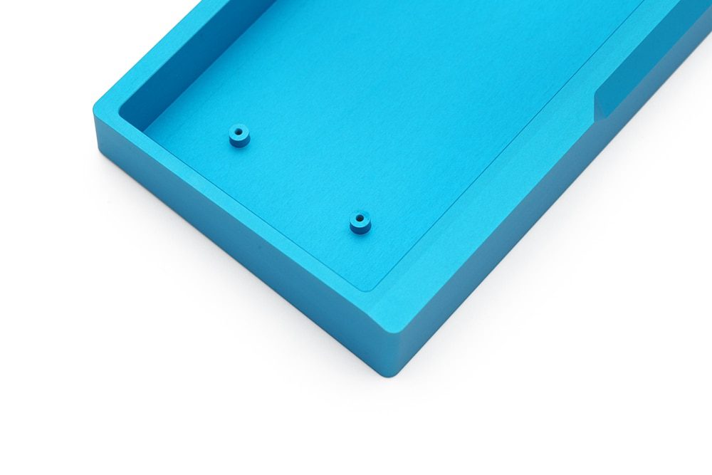 Anodized Aluminium case for bm43a bm43 40% custom keyboard acclive angle black silver grey yellow pink blue high profile Anodized Aluminium case for bm43a bm43 40% custom keyboard acclive angle black silver grey yellow pink blue high profile