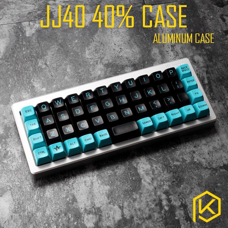 Anodized Aluminium case for jj40 40% custom keyboard acrylic panels acrylic diffuser jj40 Rotary brace supporter for planck Anodized Aluminium case for jj40 40% custom keyboard acrylic panels acrylic diffuser jj40 Rotary brace supporter for planck