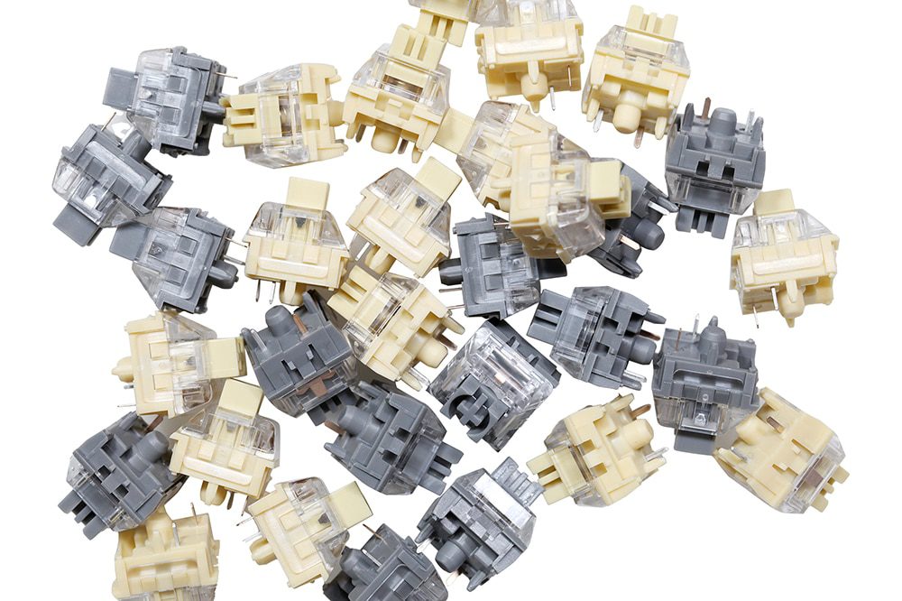Kailh Midnight Switch RGB SMD Linear Tactile 50g Switches For Mechanical keyboard mx stem 5pin Beige Grey White Kailh Midnight Switch RGB SMD Linear Tactile 50g Switches For Mechanical keyboard mx stem 5pin Beige Grey White