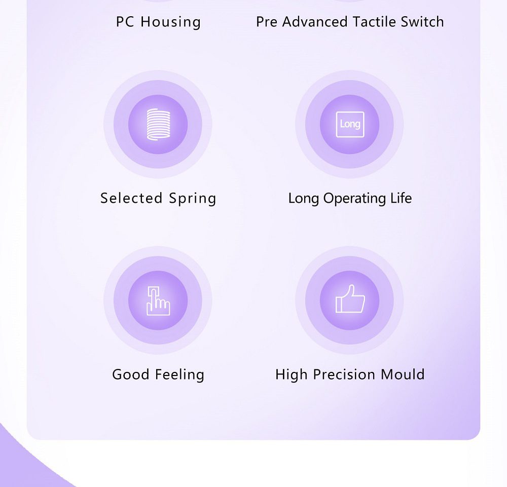 MOYU Pansy Switch RGB SMD Pre Advanced Tactile 60g Switches For Mechanical keyboard mx stem 5pin 2 Stages Spring MOYU Pansy Switch RGB SMD Pre Advanced Tactile 60g Switches For Mechanical keyboard mx stem 5pin 2 Stages Spring