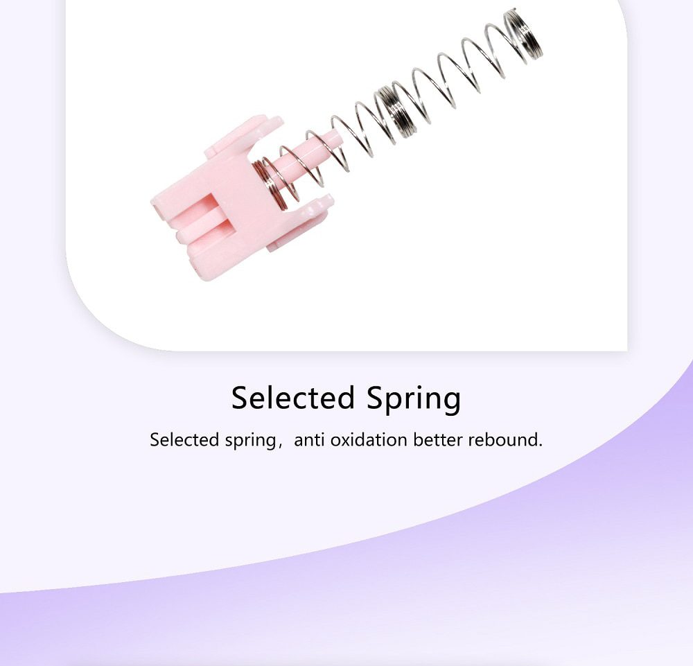 MOYU Pansy Switch RGB SMD Pre Advanced Tactile 60g Switches For Mechanical keyboard mx stem 5pin 2 Stages Spring MOYU Pansy Switch RGB SMD Pre Advanced Tactile 60g Switches For Mechanical keyboard mx stem 5pin 2 Stages Spring