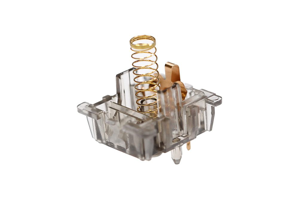 DUROCK Silent Linear Switches 67g Daybreak Gold Plated Spring Classic Blue Patent Silent Stem 5 Pins Linear Keyswitch for DIY Me DUROCK Silent Linear Switches 67g Daybreak Gold Plated Spring Classic Blue Patent Silent Stem 5 Pins Linear Keyswitch for DIY Me