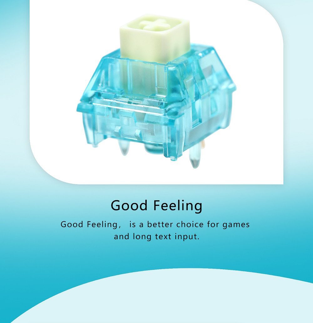 Kailh Summer BOX V2 Switch RGB SMD Clicky 55g Switches For Mechanical keyboard mx stem 5pin Green Blue PC POM Kailh Summer BOX V2 Switch RGB SMD Clicky 55g Switches For Mechanical keyboard mx stem 5pin Green Blue PC POM