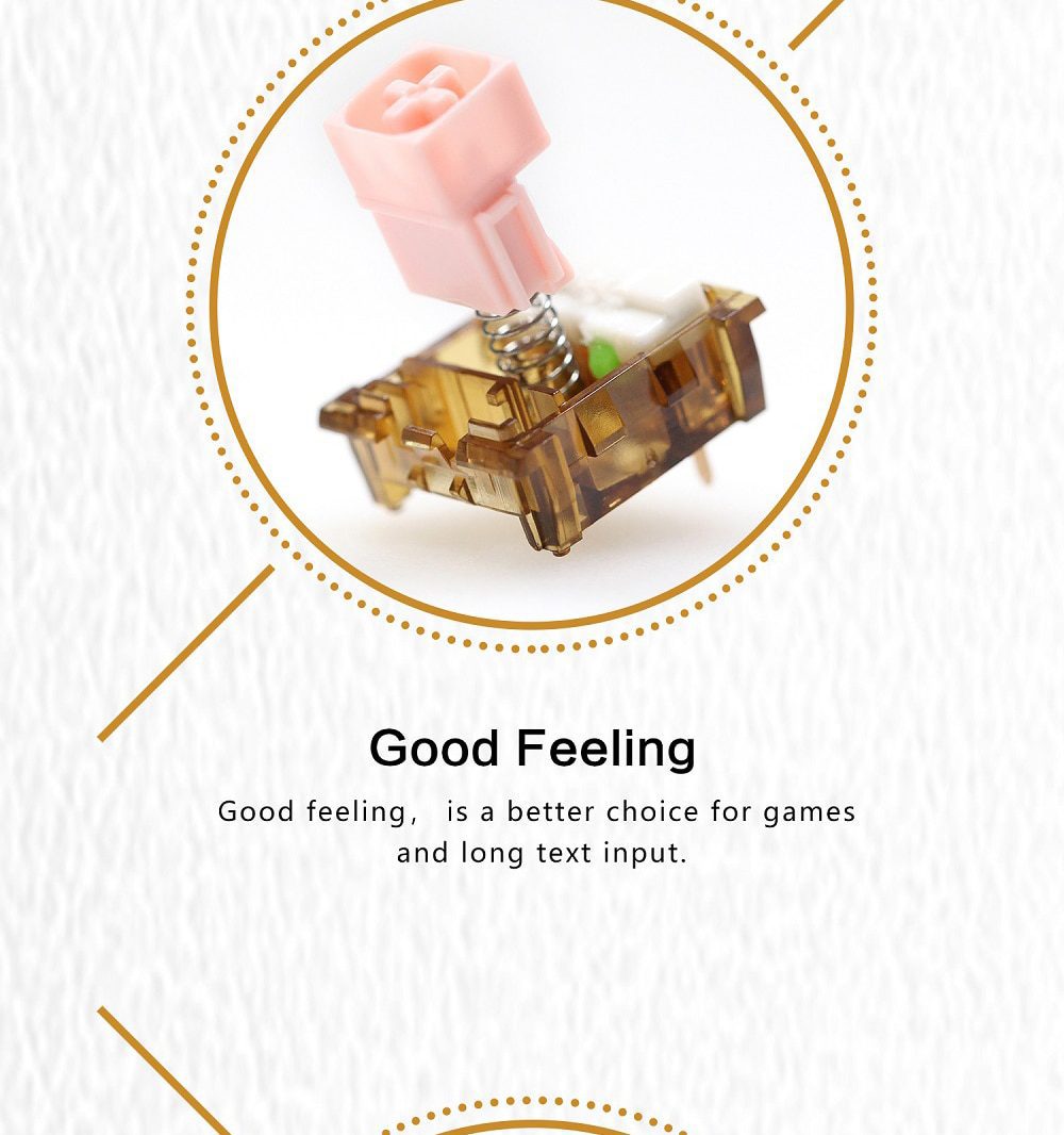 Kailh COCO PINK BOX V2 Switch RGB SMD Linear 50g Switches For Mechanical keyboard mx stem 5pin Pink PC POM Kailh COCO PINK BOX V2 Switch RGB SMD Linear 50g Switches For Mechanical keyboard mx stem 5pin Pink PC POM