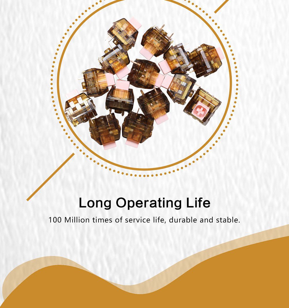 Kailh COCO PINK BOX V2 Switch RGB SMD Linear 50g Switches For Mechanical keyboard mx stem 5pin Pink PC POM Kailh COCO PINK BOX V2 Switch RGB SMD Linear 50g Switches For Mechanical keyboard mx stem 5pin Pink PC POM