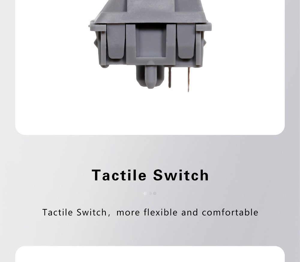 DUROCK POM T1 Sunflower Tactile Keyboard Switch Pre-Lubed 67g Mechanical Key Switches Unique Keyswitch 5 Pin Yellow Grey 5pin DUROCK POM T1 Sunflower Tactile Keyboard Switch Pre-Lubed 67g Mechanical Key Switches Unique Keyswitch 5 Pin Yellow Grey 5pin