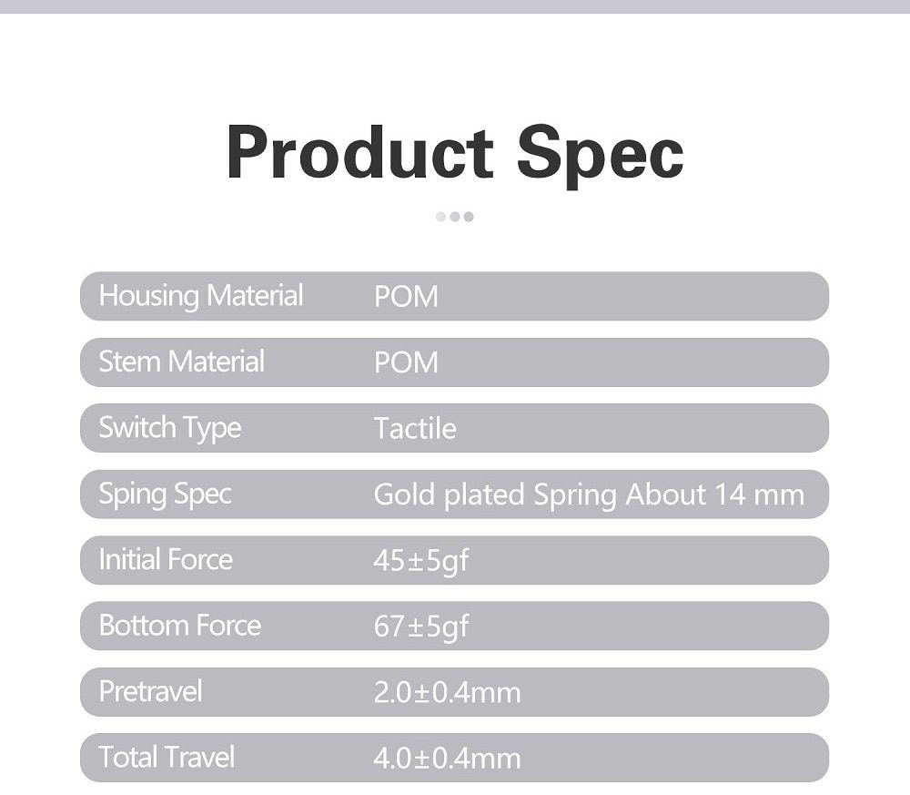 DUROCK POM T1 Sunflower Tactile Keyboard Switch Pre-Lubed 67g Mechanical Key Switches Unique Keyswitch 5 Pin Yellow Grey 5pin DUROCK POM T1 Sunflower Tactile Keyboard Switch Pre-Lubed 67g Mechanical Key Switches Unique Keyswitch 5 Pin Yellow Grey 5pin