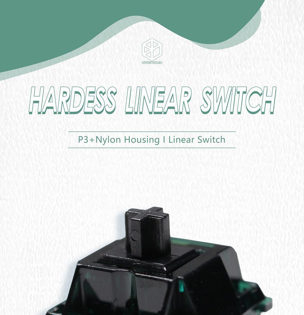 MOYU Hardess Switch RGB SMD Linear 63.5g Switches For Mechanical keyboard mx stem 5pin Dark Green 3 Stages Gold Plated Spring MOYU Hardess Switch RGB SMD Linear 63.5g Switches For Mechanical keyboard mx stem 5pin Dark Green 3 Stages Gold Plated Spring