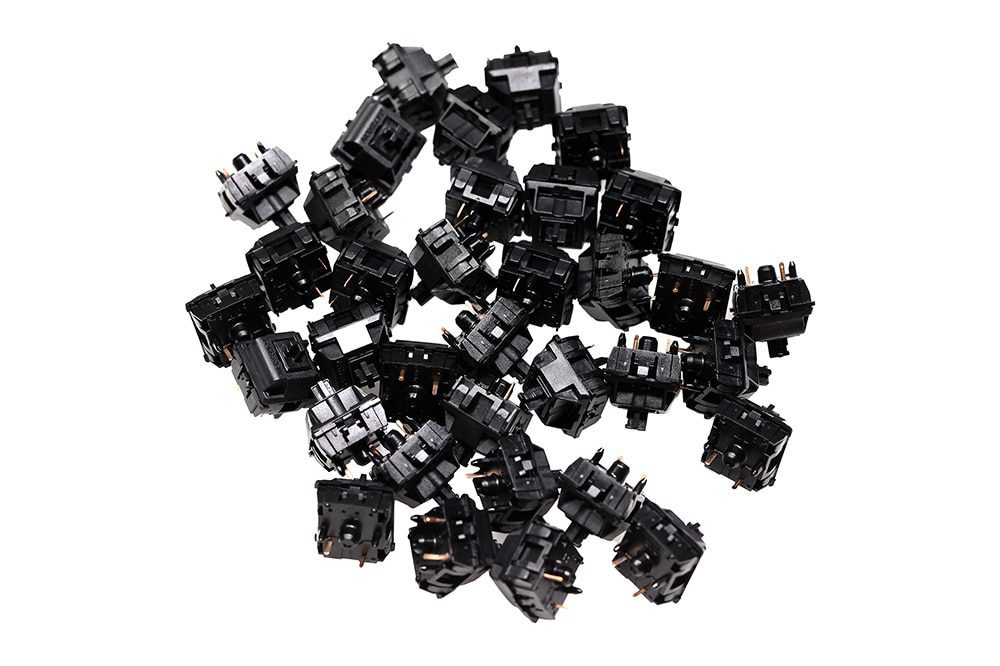 35pcs Gateron Oil King Linear Switch 5pin RGB 65g mx POM stem for mechanical keyboard 60m Black Plated Long Spring Pre Lubed 35pcs Gateron Oil King Linear Switch 5pin RGB 65g mx POM stem for mechanical keyboard 60m Black Plated Long Spring Pre Lubed