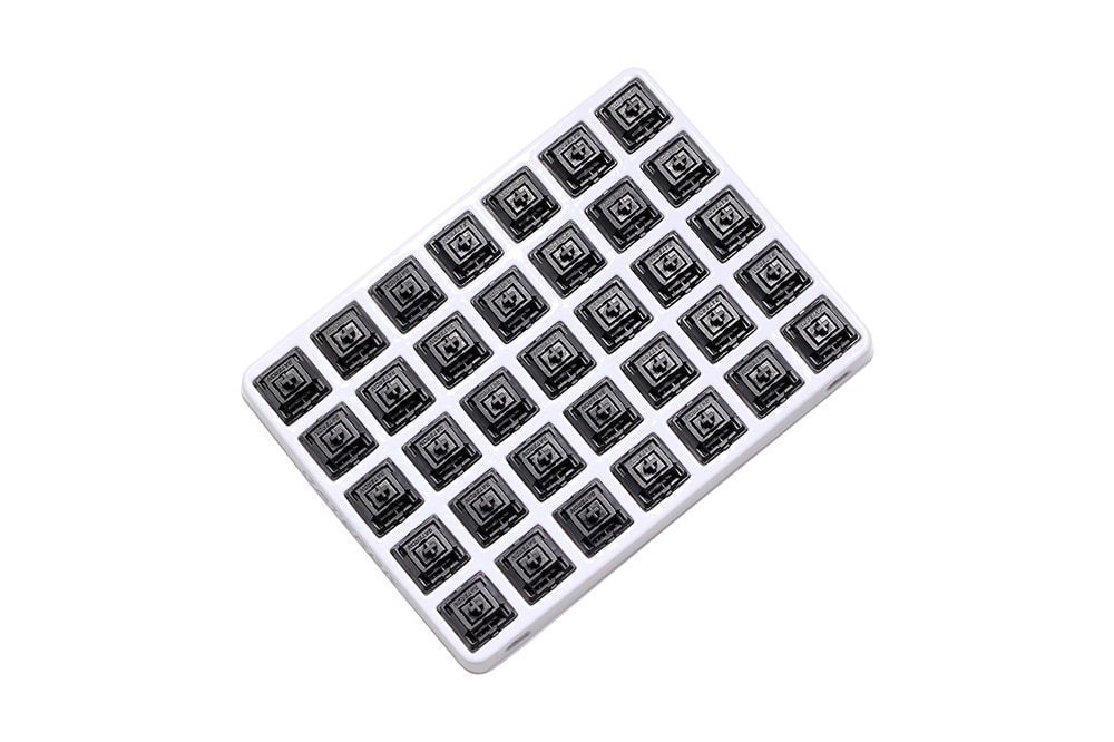 35pcs Gateron Oil King Linear Switch 5pin RGB 65g mx POM stem for mechanical keyboard 60m Black Plated Long Spring Pre Lubed 35pcs Gateron Oil King Linear Switch 5pin RGB 65g mx POM stem for mechanical keyboard 60m Black Plated Long Spring Pre Lubed