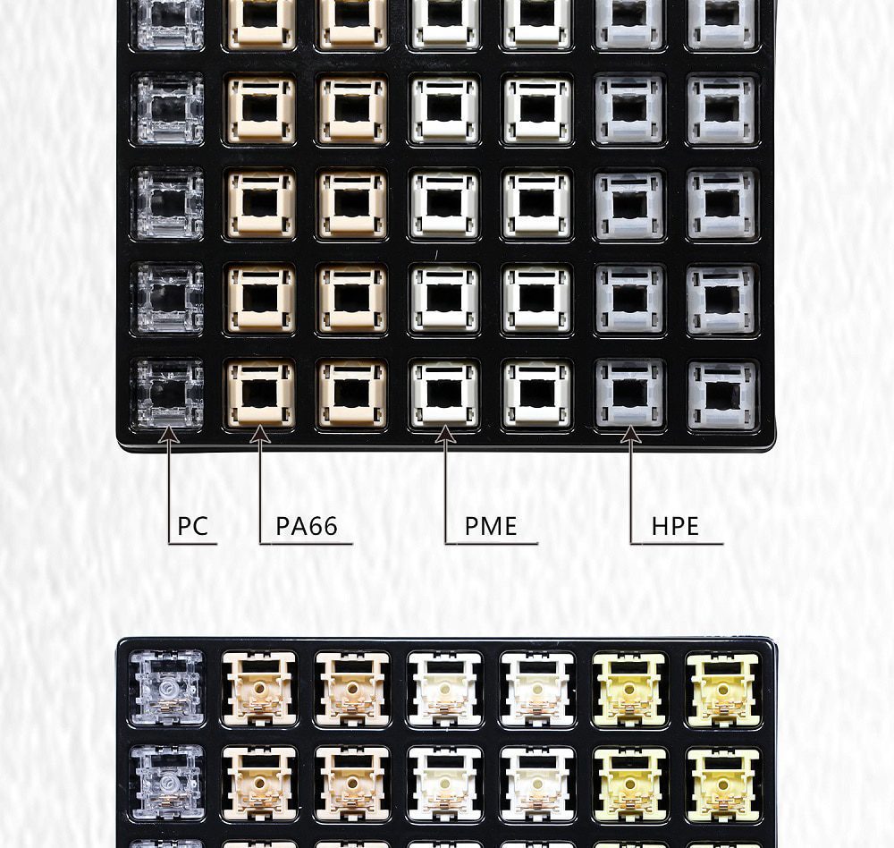 TECSEE Ice Cream Linear DIY Switch 5pin RGB SMD 62g 58g mx switch for mechanical keyboard 60m Nylon UPE POM HPE PME PC TECSEE Ice Cream Linear DIY Switch 5pin RGB SMD 62g 58g mx switch for mechanical keyboard 60m Nylon UPE POM HPE PME PC