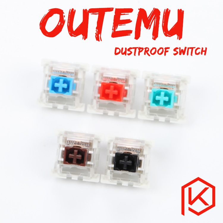 Kailh Box Switch  Black Red Brown White RGB SMD Switches Dustproof Switch For Mechanical Gaming keyboard  IP56 waterproof mx