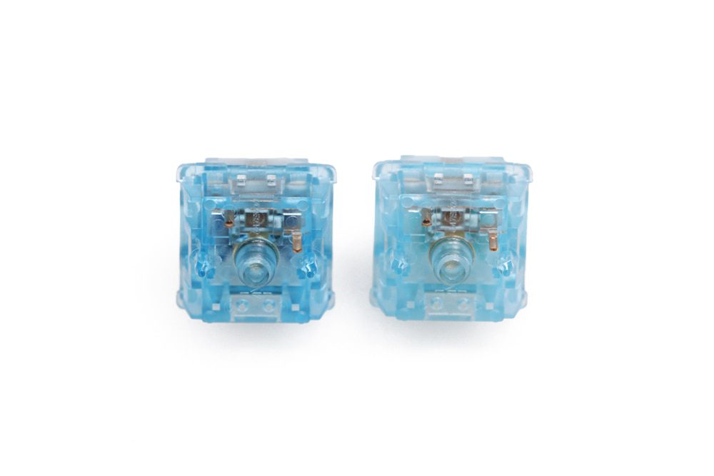 Gateron Aqua Zilent V2 Switch Tactile 62g 67g 5pin SMD RGB mx stem switch for mechanical keyboard Cyan Blue Colorway Gateron Aqua Zilent V2 Switch Tactile 62g 67g 5pin SMD RGB mx stem switch for mechanical keyboard Cyan Blue Colorway