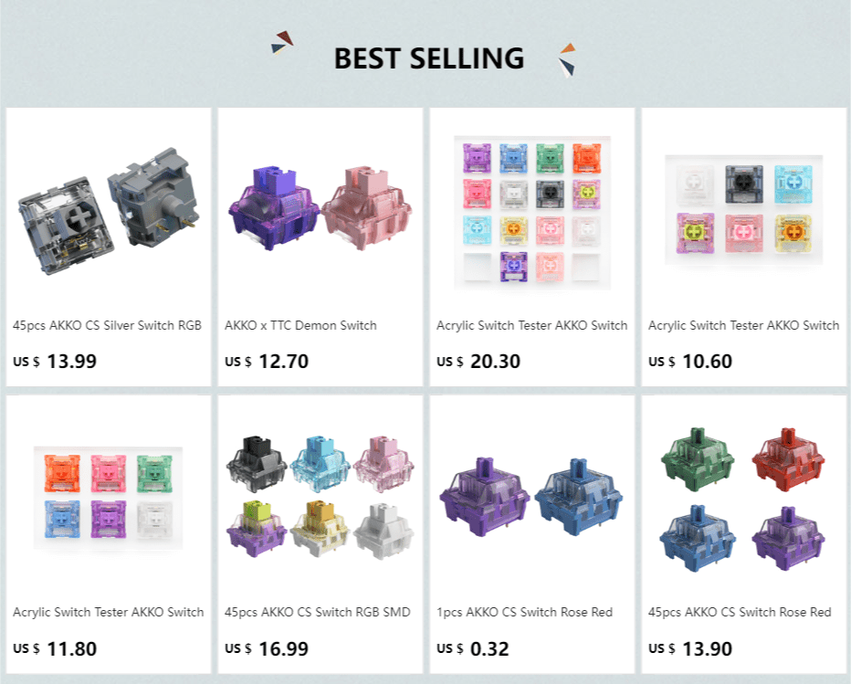 Acrylic Switch Tester or CNC Tester Gateron Switch for Mechanical Keyboard Pro Yellow Pro Red Pro Silver White Linear Tactile Acrylic Switch Tester or CNC Tester Gateron Switch for Mechanical Keyboard Pro Yellow Pro Red Pro Silver White Linear Tactile