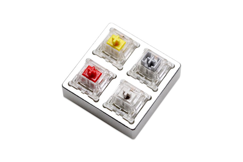Acrylic Switch Tester or CNC Tester Gateron Switch for Mechanical Keyboard Pro Yellow Pro Red Pro Silver White Linear Tactile Acrylic Switch Tester or CNC Tester Gateron Switch for Mechanical Keyboard Pro Yellow Pro Red Pro Silver White Linear Tactile