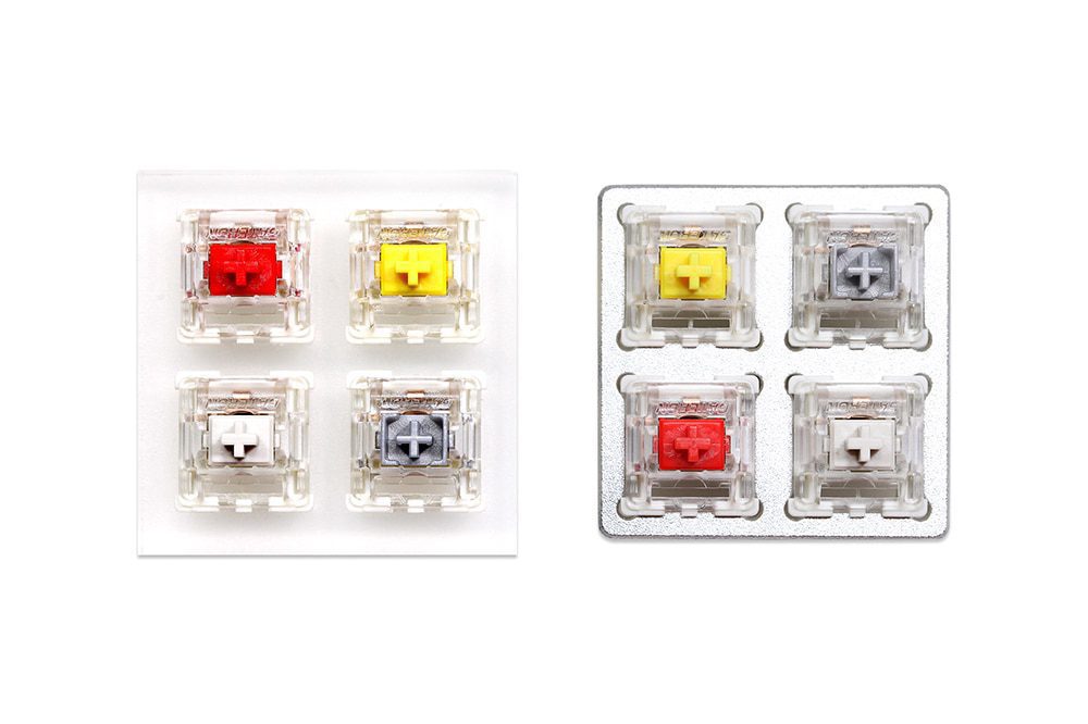 Acrylic Switch Tester or CNC Tester Gateron Switch for Mechanical Keyboard Pro Yellow Pro Red Pro Silver White Linear Tactile Acrylic Switch Tester or CNC Tester Gateron Switch for Mechanical Keyboard Pro Yellow Pro Red Pro Silver White Linear Tactile