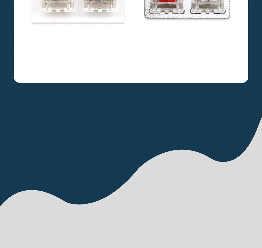 Acrylic Switch Tester or CNC Tester Gateron Switch for Mechanical Keyboard Pro Yellow Pro Red Pro Silver White Linear Tactile Acrylic Switch Tester or CNC Tester Gateron Switch for Mechanical Keyboard Pro Yellow Pro Red Pro Silver White Linear Tactile