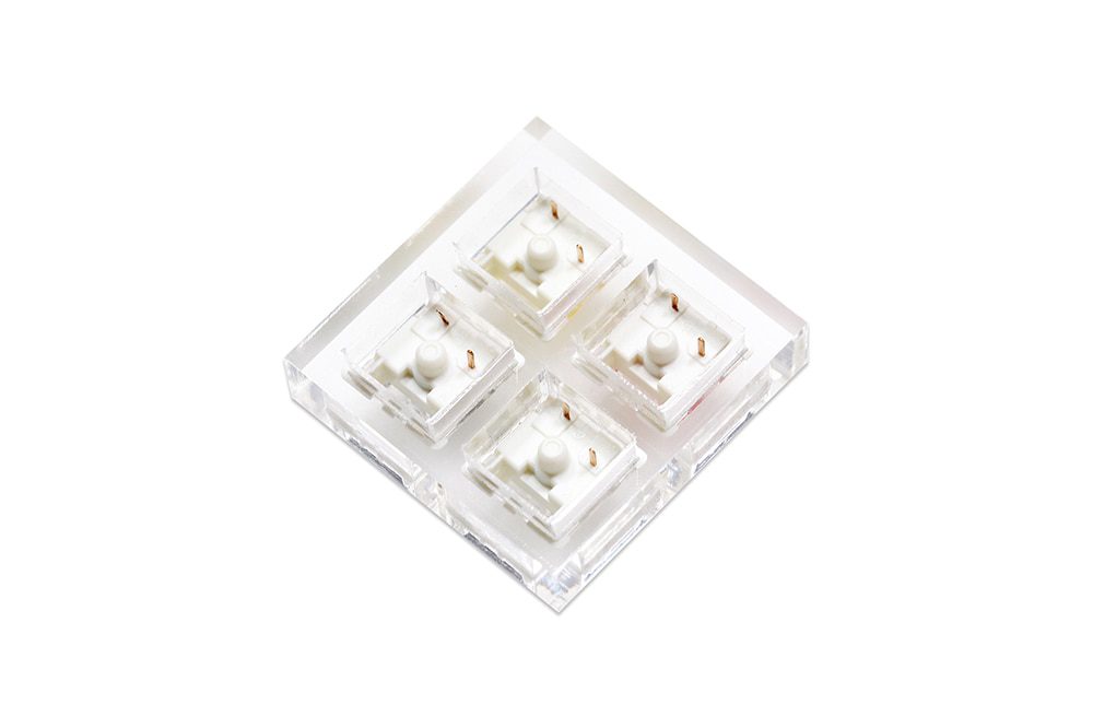 Acrylic Switch Tester or CNC Tester Gateron Switch for Mechanical Keyboard Pro Yellow Pro Red Pro Silver White Linear Tactile Acrylic Switch Tester or CNC Tester Gateron Switch for Mechanical Keyboard Pro Yellow Pro Red Pro Silver White Linear Tactile