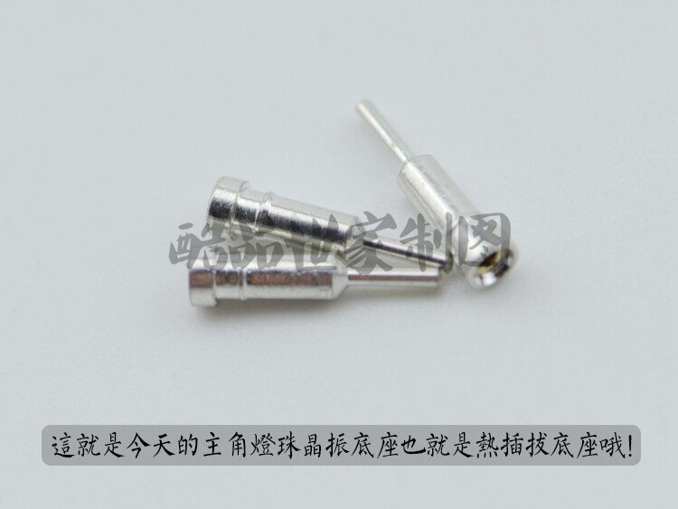 LED hot plug Crystal Oscillator base for cherry mx switch kailh gateron outemu otm blue red black brown
