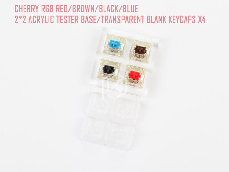 acrylic Switch Tester 2X2 3X3 clear housing for cherry blue red black brown silent red speed silver rgb switches Aluminium acrylic Switch Tester 2X2 3X3 clear housing for cherry blue red black brown silent red speed silver rgb switches Aluminium