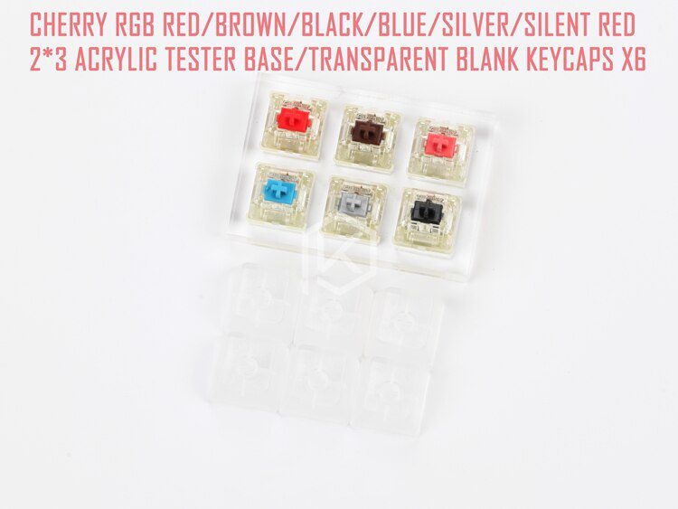 acrylic Switch Tester 2X2 3X3 clear housing for cherry blue red black brown silent red speed silver rgb switches Aluminium acrylic Switch Tester 2X2 3X3 clear housing for cherry blue red black brown silent red speed silver rgb switches Aluminium