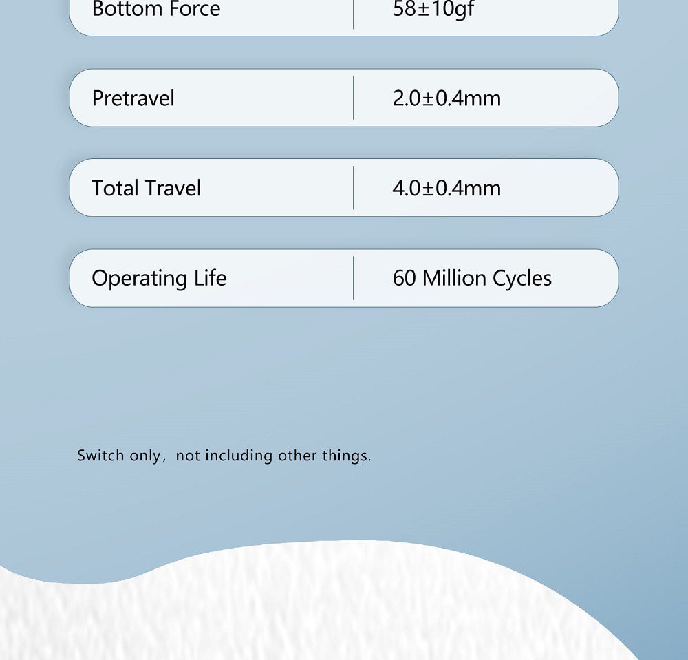 MOYU Poseidon Switch RGB SMD Linear 58g Switches For Mechanical keyboard mx stem 5pin Blue Cyan 3 Stages Gold Plated Spring MOYU Poseidon Switch RGB SMD Linear 58g Switches For Mechanical keyboard mx stem 5pin Blue Cyan 3 Stages Gold Plated Spring