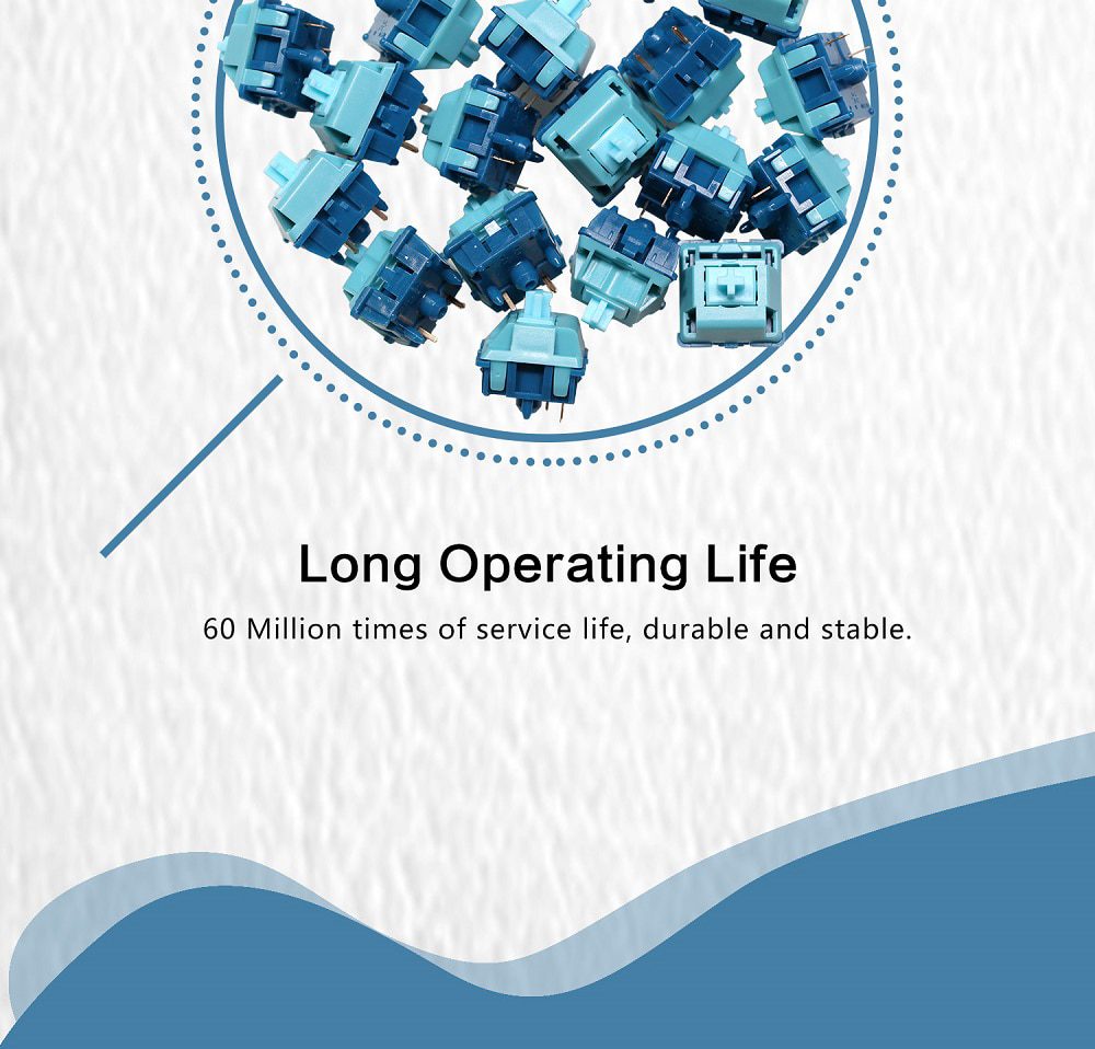 MOYU Poseidon Switch RGB SMD Linear 58g Switches For Mechanical keyboard mx stem 5pin Blue Cyan 3 Stages Gold Plated Spring MOYU Poseidon Switch RGB SMD Linear 58g Switches For Mechanical keyboard mx stem 5pin Blue Cyan 3 Stages Gold Plated Spring