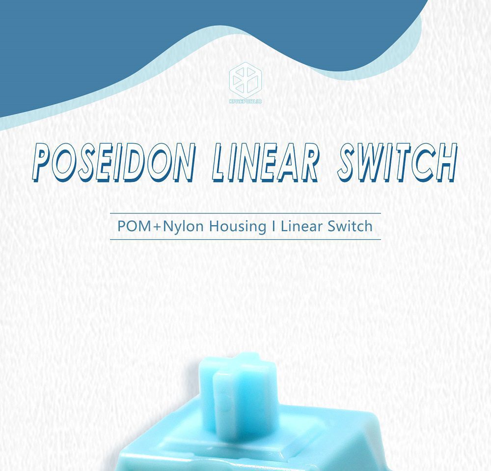 MOYU Poseidon Switch RGB SMD Linear 58g Switches For Mechanical keyboard mx stem 5pin Blue Cyan 3 Stages Gold Plated Spring MOYU Poseidon Switch RGB SMD Linear 58g Switches For Mechanical keyboard mx stem 5pin Blue Cyan 3 Stages Gold Plated Spring