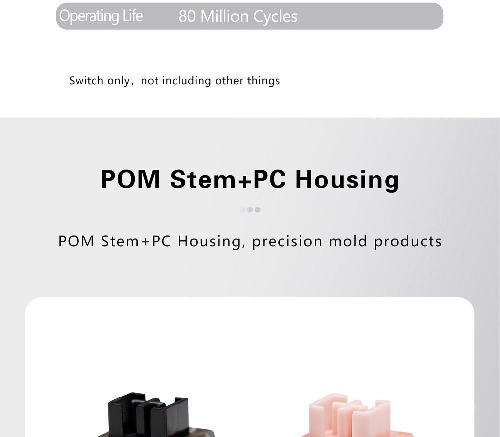 35pcs Gateron BOX V2 Ink Pink Black Switch Extras 50g 60g 5pin RGB Linear mx stem switch for mechanical keyboard 80m Pre Lubed 35pcs Gateron BOX V2 Ink Pink Black Switch Extras 50g 60g 5pin RGB Linear mx stem switch for mechanical keyboard 80m Pre Lubed