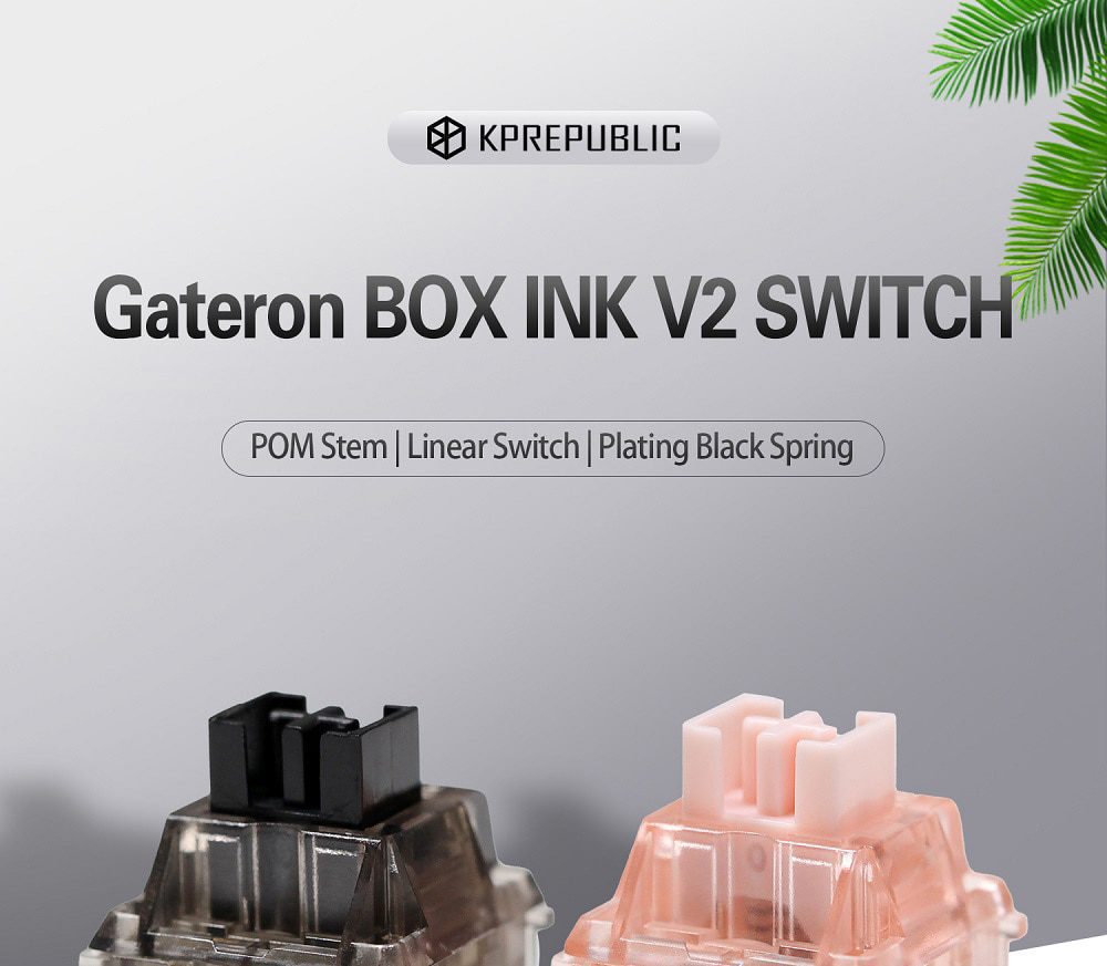 35pcs Gateron BOX V2 Ink Pink Black Switch Extras 50g 60g 5pin RGB Linear mx stem switch for mechanical keyboard 80m Pre Lubed 35pcs Gateron BOX V2 Ink Pink Black Switch Extras 50g 60g 5pin RGB Linear mx stem switch for mechanical keyboard 80m Pre Lubed