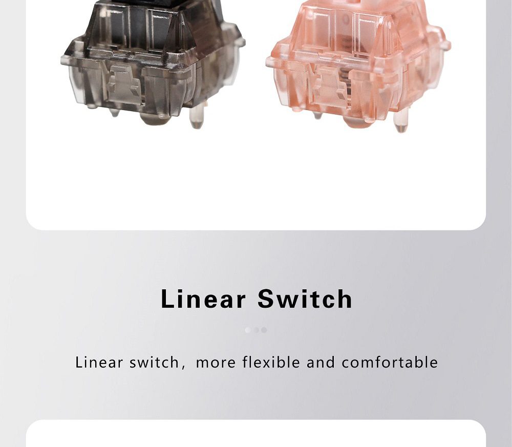35pcs Gateron BOX V2 Ink Pink Black Switch Extras 50g 60g 5pin RGB Linear mx stem switch for mechanical keyboard 80m Pre Lubed 35pcs Gateron BOX V2 Ink Pink Black Switch Extras 50g 60g 5pin RGB Linear mx stem switch for mechanical keyboard 80m Pre Lubed