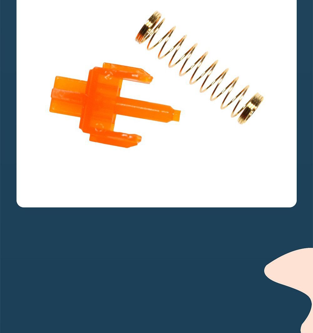 TECSEE Coral Tactile Switch 5pin RGB SMD 68g force mx switch for mechanical keyboard 60m Gold Sping Nylon Top PME Bottom Orange TECSEE Coral Tactile Switch 5pin RGB SMD 68g force mx switch for mechanical keyboard 60m Gold Sping Nylon Top PME Bottom Orange