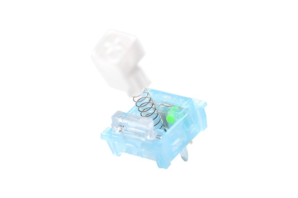 Kailh Chosfox V2 Arctic FOx Switch RGB SMD Clicky 52g 56g Switches For Mechanical keyboard mx stem 5pin Blue White Kailh Chosfox V2 Arctic FOx Switch RGB SMD Clicky 52g 56g Switches For Mechanical keyboard mx stem 5pin Blue White