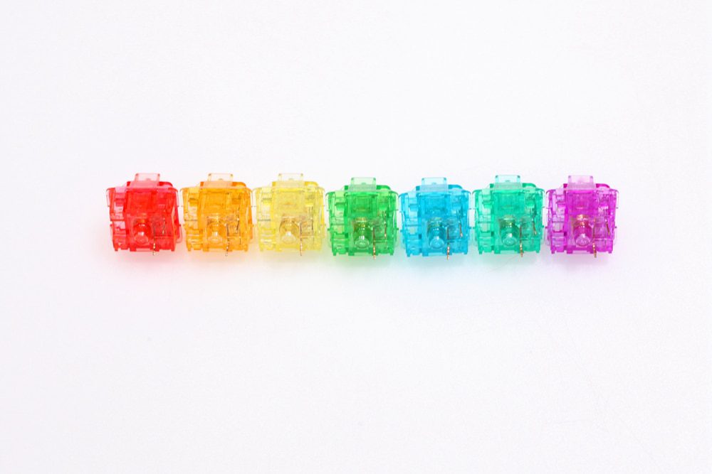 1pcs CandySwitch RGB SMD Linear 60g Switches For Mechanical keyboard mx stem Rainbow Blinding Light Sakura Snow Green Jade 1pcs CandySwitch RGB SMD Linear 60g Switches For Mechanical keyboard mx stem Rainbow Blinding Light Sakura Snow Green Jade