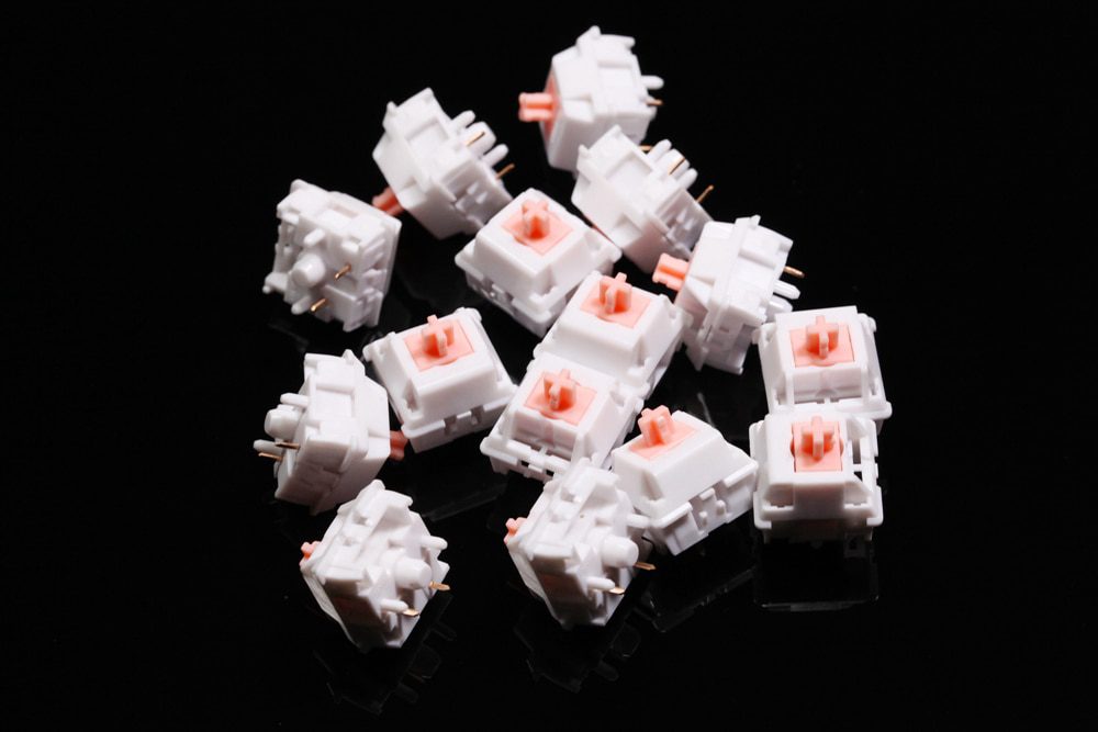 1pcs CandySwitch RGB SMD Linear 60g Switches For Mechanical keyboard mx stem Rainbow Blinding Light Sakura Snow Green Jade 1pcs CandySwitch RGB SMD Linear 60g Switches For Mechanical keyboard mx stem Rainbow Blinding Light Sakura Snow Green Jade