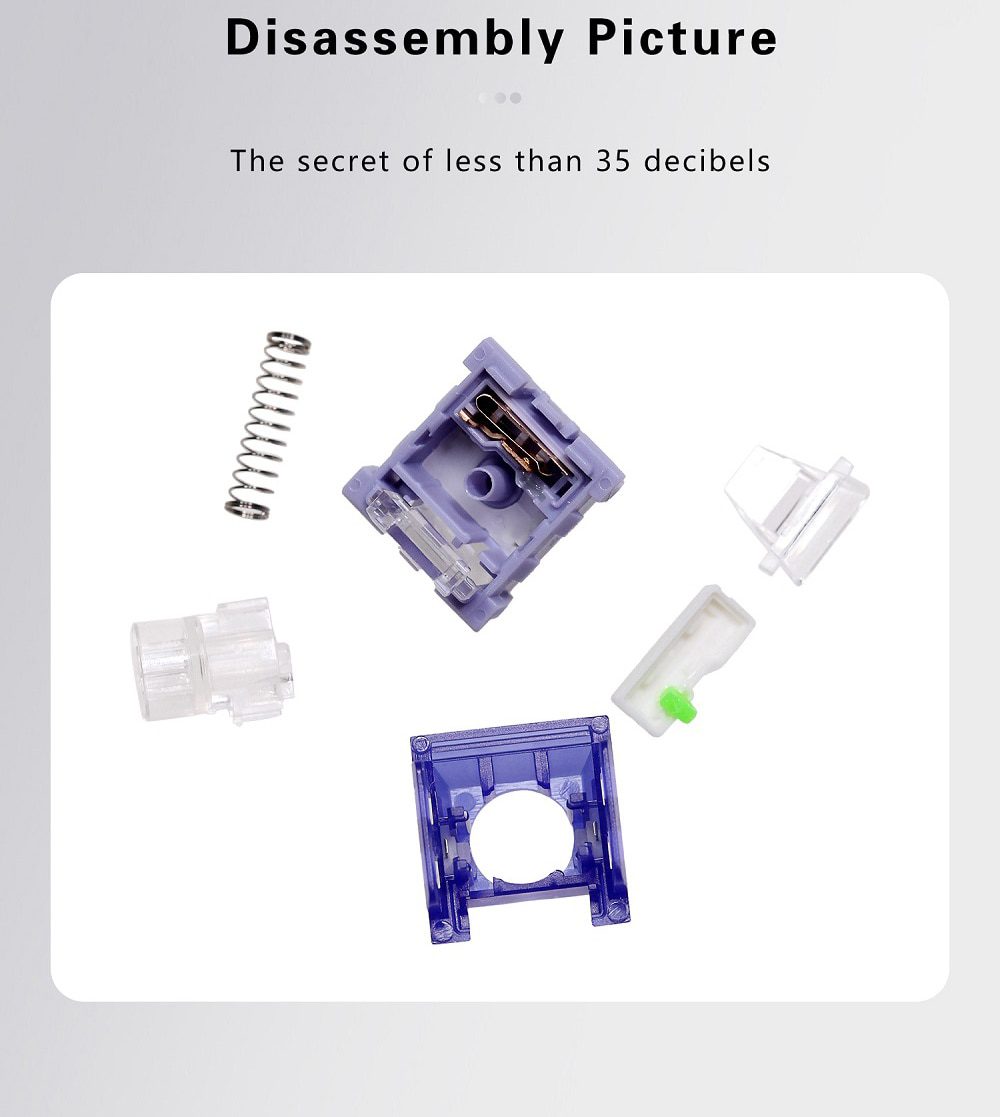 10PCS Kailh Deep Sea Ocean BOX V2 Switch RGB SMD Silent Linear 45g Switches For Mechanical keyboard mx stem 3pin Blue 10PCS Kailh Deep Sea Ocean BOX V2 Switch RGB SMD Silent Linear 45g Switches For Mechanical keyboard mx stem 3pin Blue