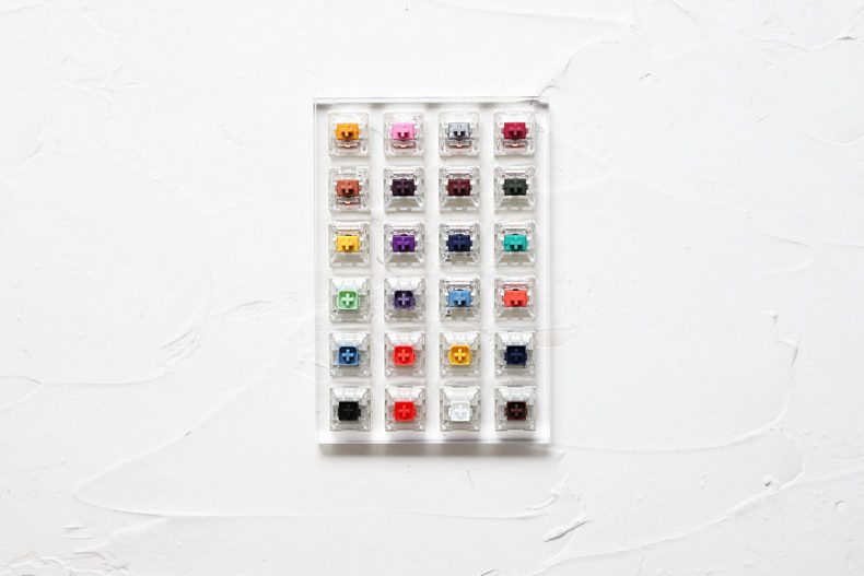 24 switch switches tester with acrylic base blank keycaps for mechanical keyboard kailh box heavy pro purple orange yellow gold 24 switch switches tester with acrylic base blank keycaps for mechanical keyboard kailh box heavy pro purple orange yellow gold