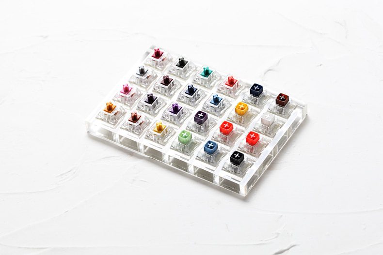 24 switch switches tester with acrylic base blank keycaps for mechanical keyboard kailh box heavy pro purple orange yellow gold 24 switch switches tester with acrylic base blank keycaps for mechanical keyboard kailh box heavy pro purple orange yellow gold