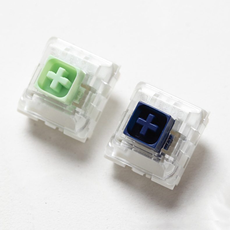 kailh box crystal Royal switch SMD clear MX Switches For Mechanical keyboard 5pin 50m clear housing Tactile