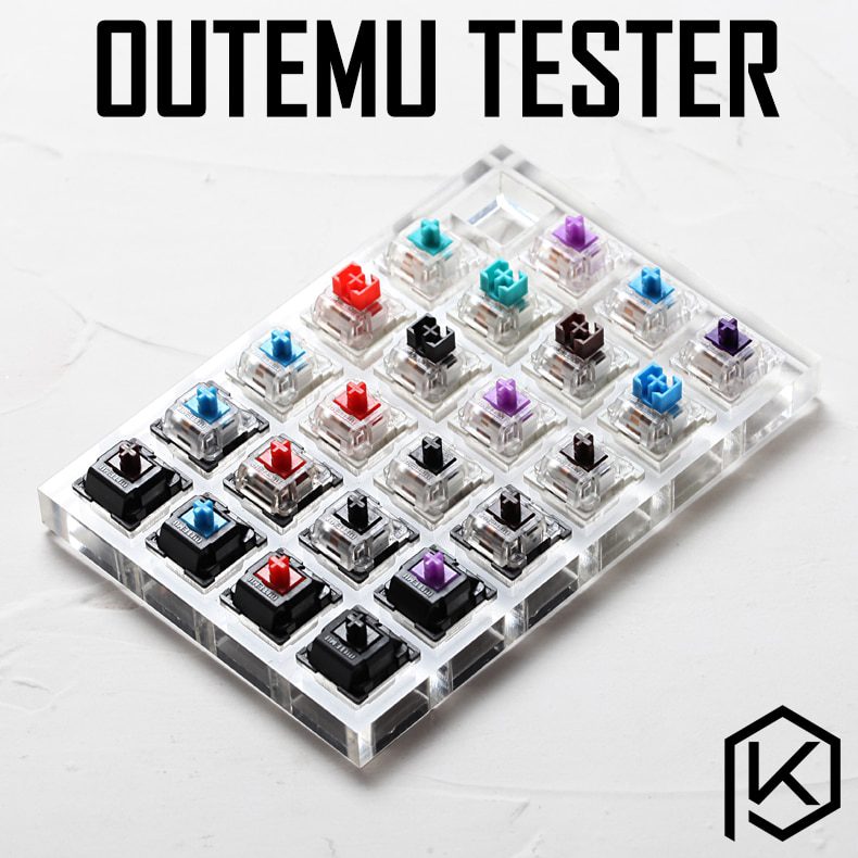 aluminum or Acrylic Switch Tester 2X2 kailh box switches Chinese Style red green grey yellow RGB SMD for Mechanical Keyboard aluminum or Acrylic Switch Tester 2X2 kailh box switches Chinese Style red green grey yellow RGB SMD for Mechanical Keyboard
