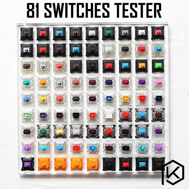 aluminum or Acrylic Switch Tester 2X2 kailh box switches Chinese Style red green grey yellow RGB SMD for Mechanical Keyboard aluminum or Acrylic Switch Tester 2X2 kailh box switches Chinese Style red green grey yellow RGB SMD for Mechanical Keyboard